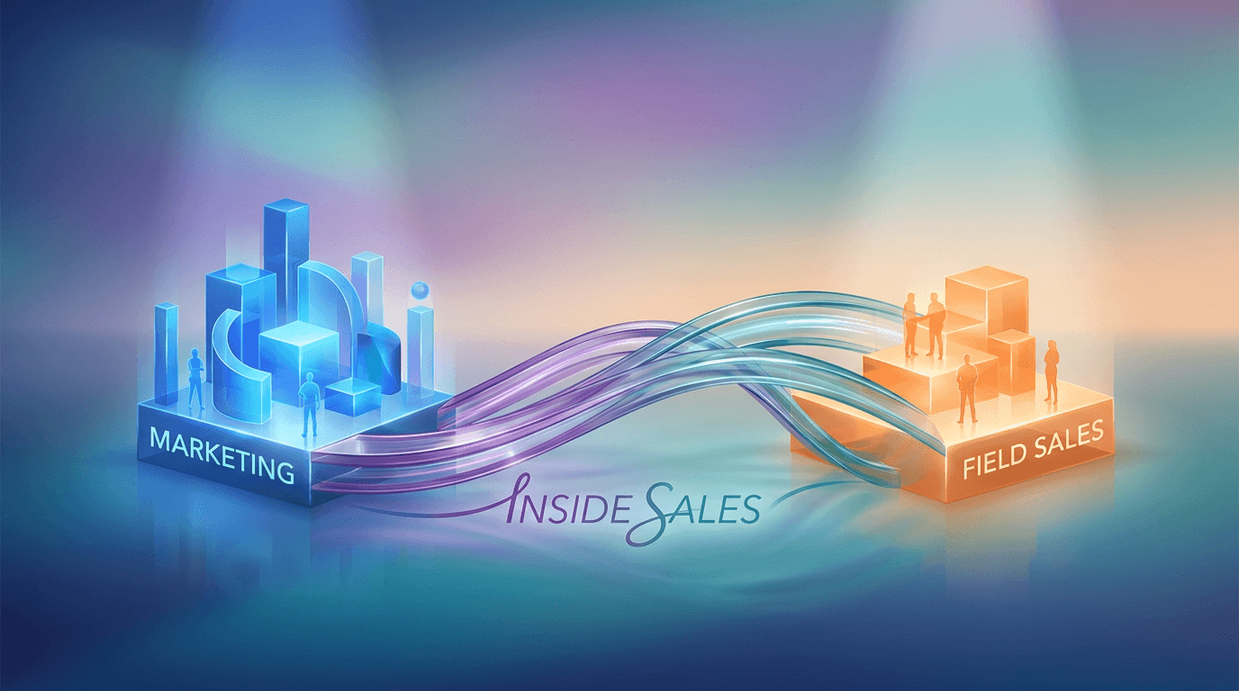 インサイドセールスとマーケの連携設計|SDR・BDRの役割